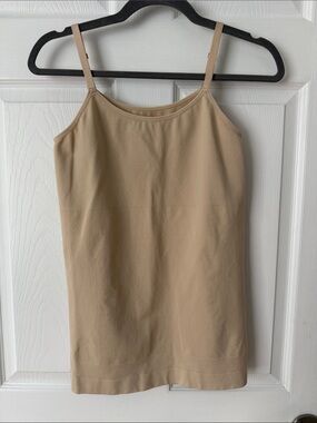 Shapermint Beige Women's Shapewear Cami Tank Top